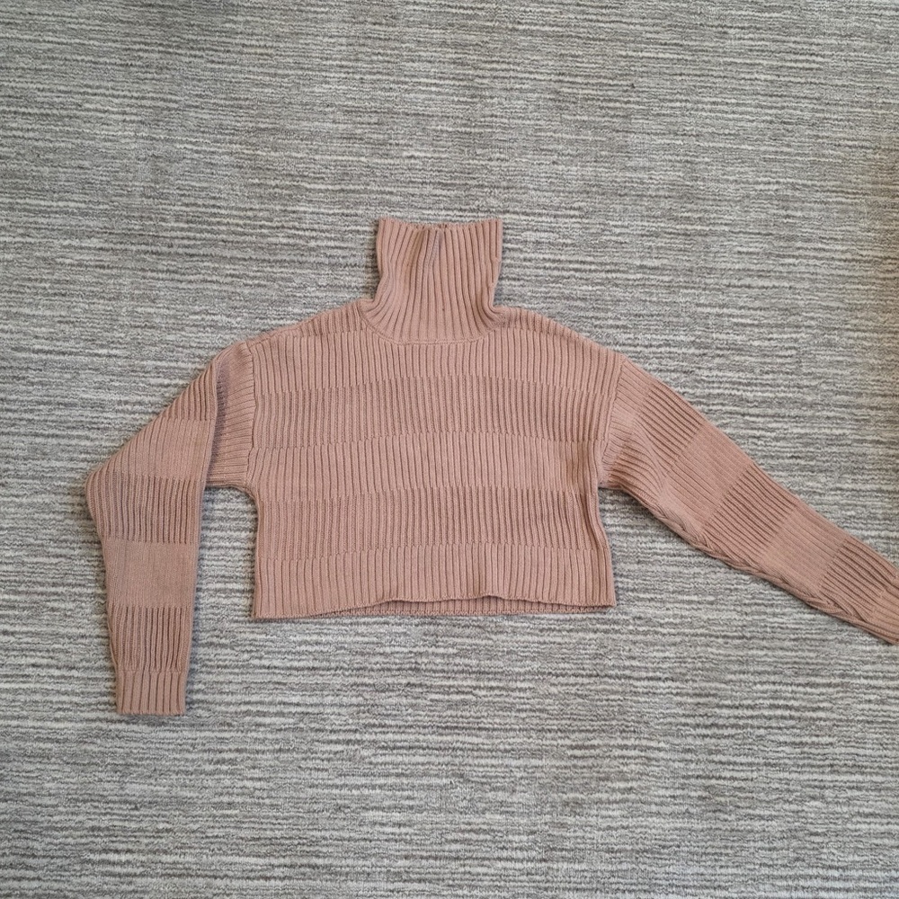 brown turtleneck Pacsun sweater, women’s small
